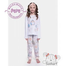 PIJAMA  KIDS FEMININO - INVERNO